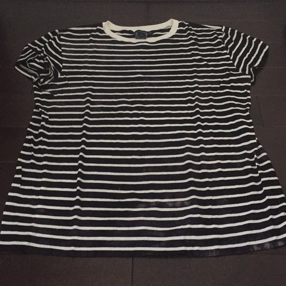 FREE WITH PURCHASE French Connection Striped Tee